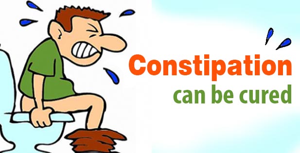 Constipation can be cured